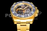 Rolex Andrea Pirlo Project Skeleton Submariner YG VRF Best Edition on YG Bracelet SA3130 Super Clone Watch - Image 5