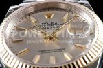 Rolex DateJust 36 SS/YG 126233 EWF Gold Wrapped 904L Steel Silver Dial Stick Markers on Jubilee Bracelet SA3235 Super Clone Watch - Image 4