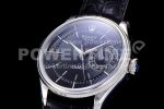 Rolex Cellini 50519 SS GMF 1:1 Best Edition Black Dial on Black Leather Strap SA3165 Super Clone Watch - Image 4