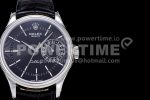 Rolex Cellini 50519 SS GMF 1:1 Best Edition Black Dial on Black Leather Strap SA3165 Super Clone Watch - Image 3