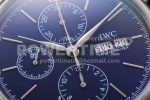 IWC Portofino Chrono SS ‘150 Years’ TWF Best Edition Blue Dial on Black Leather Strap A7750 Super Clone Watch - Image 8