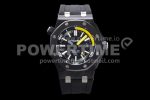 Audemars Piguet Royal Oak Offshore Diver Forged Carbon IPF Best Edition on Rubber Strap A3120 Super Clone Watch