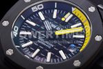 Audemars Piguet Royal Oak Offshore Diver Forged Carbon IPF Best Edition on Rubber Strap A3120 Super Clone Watch - Image 7