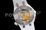 Audemars Piguet Royal Oak Offshore Diver White Ceramic IPF Best Edition on Rubber Strap A3120 Super Clone Watch - Image 12