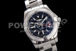 Breitling Avenger GMT 45mm SS GF 1:1 Best Edition Black Dial on SS Bracelet A2836 Super Clone Watch - Image 2