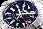 Breitling Avenger GMT 45mm SS GF 1:1 Best Edition Black Dial on SS Bracelet A2836 Super Clone Watch - Image 6