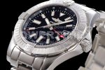 Breitling Avenger GMT 45mm SS GF 1:1 Best Edition Black Dial on SS Bracelet A2836 Super Clone Watch - Image 7