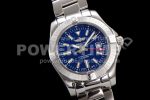 Breitling Avenger GMT 45mm SS GF 1:1 Best Edition Blue Dial on SS Bracelet A2836 Super Clone Watch - Image 2