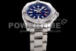 Breitling Avenger GMT 45mm SS GF 1:1 Best Edition Blue Dial on SS Bracelet A2836 Super Clone Watch - Image 5