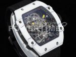 Richard Mille Replica Watches RM027-02 RMF Real Tourbillon Black Nylon Strap 1:1 Fake watches Super Clone Watch - Image 2
