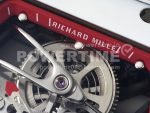Richard Mille Replica Watches RM027-02 RMF Real Tourbillon Red Nylon Strap 1:1 Fake watches Super Clone Watch - Image 4