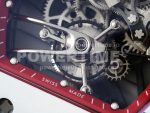 Richard Mille Replica Watches RM027-02 RMF Real Tourbillon Red Nylon Strap 1:1 Fake watches Super Clone Watch - Image 5
