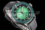 Blancpain Fifty Fathoms Mokkarran Ltd Ed CER/NY GF 1:1 Best Edition Green Dial on Sail-canvas Strap A1315 Super Clone Watch - Image 3
