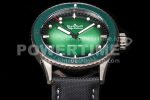 Blancpain Fifty Fathoms Mokkarran Ltd Ed CER/NY GF 1:1 Best Edition Green Dial on Sail-canvas Strap A1315 Super Clone Watch - Image 4