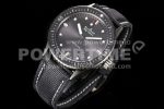 Blancpain Fifty Fathoms Bathyscaphe 43mm SS GF 1:1 Best Edition Black Dial on Sail-canvas Strap A1315 Super Clone Watch V2 - Image 2