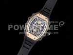 Richard Mille Replica Watches RM21-01 RG RMF Tourbillon Black Rubber Strap 1:1 Fake watches Super Clone Watch - Image 3
