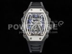 Richard Mille Replica Watches RM21-01 RMF Tourbillon Black Rubber Strap 1:1 Fake watches Super Clone Watch