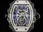 Richard Mille Replica Watches RM21-01 RMF Tourbillon Black Rubber Strap 1:1 Fake watches Super Clone Watch - Image 2
