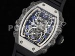 Richard Mille Replica Watches RM21-01 RMF Tourbillon Black Rubber Strap 1:1 Fake watches Super Clone Watch - Image 4
