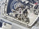 Richard Mille Replica Watches RM56-01 Transparent Tourbillon RMF Skeleton Dial White Rubber Strap 1:1 Fake watches Super Clone Watch - Image 5