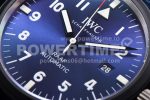IWC Mark XVIII IW328102 Black Ceramic M+F 1:1 Best Edition Blue Dial on Blue Nylon Strap A35111 Super Clone Watch - Image 9
