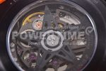 Zenith Defy Classic LF 1:1 Best Edition Skeleton Orange Dial Black Bezel on Orange rubber strap A2892 Super Clone Watch - Image 11