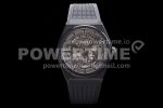Zenith Defy Classic LF 1:1 Best Edition Skeleton Black Dial Black Bezel on Black rubber strap A2892 Super Clone Watch