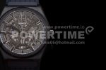 Zenith Defy Classic LF 1:1 Best Edition Skeleton Black Dial Black Bezel on Black rubber strap A2892 Super Clone Watch - Image 4