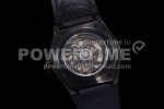 Zenith Defy Classic LF 1:1 Best Edition Skeleton Black Dial Black Bezel on Black rubber strap A2892 Super Clone Watch - Image 10