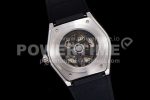 Zenith Defy Classic LF 1:1 Best Edition Skeleton Black Dial Rose gold Bezel on Brown Gummy Strap A2892 Super Clone Watch - Image 10