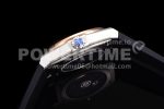 Zenith Defy Classic LF 1:1 Best Edition Skeleton Black Dial Rose gold Bezel on Brown Gummy Strap A2892 Super Clone Watch - Image 9