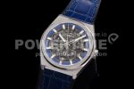 Zenith Defy Classic LF 1:1 Best Edition Skeleton Blue Dial on Blue Gummy Strap A2892 Super Clone Watch - Image 3