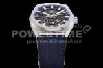 Zenith Defy Classic LF 1:1 Best Edition Skeleton Blue Dial on Blue Gummy Strap A2892 Super Clone Watch - Image 5