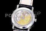 Blancpain Villeret 6654 SS Complicated Function OMF 1:1 Best Edition White Dial on Black Leather Strap A6654 Super Clone Watch V3 - Image 8