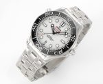 Seamaster Diver 300M VSF 1:1 Best Edition Black Ceramic White Dial on SS Bracelet A8800 - Image 2