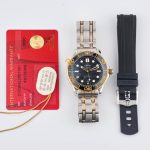 Seamaster Diver 300M SS/YG VSF 1:1 Best Edition YG Bezel Black Dial on SS/YG Bracelet A8800 - Image 9