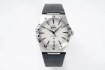 Constellation SS SBF 1:1 Best Edition Gray Dial on Black Gummy Strap A8900 Super Clone