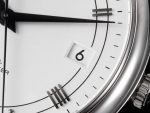 De Ville 36.8mm SS HRF 1:1 Best Edition White Dial Black Marker on SS Bracelet A2824 - Image 5