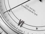 De Ville 36.8mm SS HRF 1:1 Best Edition White Dial Black Marker on SS Bracelet A2824 - Image 6