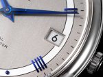 De Ville 36.8mm SS HRF 1:1 Best Edition Gray Dial Blue Marker on SS Bracelet A2824 - Image 5