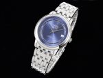 De Ville 36.8mm SS HRF 1:1 Best Edition Light Blue Dial on SS Bracelet A2824 - Image 3