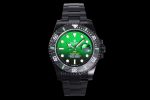 Submariner DIW "Parakeet" DLC VSF 1:1 Best Edition Black/Green Dial on DLC Bracelet VS3135