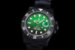 Submariner DIW "Parakeet" DLC VSF 1:1 Best Edition Black/Green Dial on DLC Bracelet VS3135 - Image 5