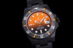 Submariner DIW DLC VSF 1:1 Best Edition Black/Orange Dial on DLC Bracelet VS3135 - Image 2
