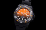 Submariner DIW DLC VSF 1:1 Best Edition Black/Orange Dial on DLC Bracelet VS3135 - Image 3