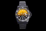 Submariner DIW DLC VSF 1:1 Best Edition Black/Yellow Dial on DLC Bracelet VS3135