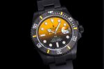 Submariner DIW DLC VSF 1:1 Best Edition Black/Yellow Dial on DLC Bracelet VS3135 - Image 2