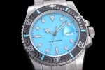 Submariner DIW Sandblasted VSF 1:1 Best Edition Tiffany Blue Dial on SS Bracelet VS3135 - Image 5