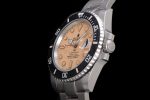 Submariner Sandblasted DIWF Best Edition Carbon Bezel Brown Dial on SS Bracelet VR3135 - Image 2