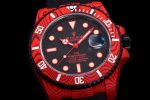 Submariner DIW Red Carbon VSF 1:1 Best Edition Black/Red Dial on Black Nylon Strap VS3135 - Image 5